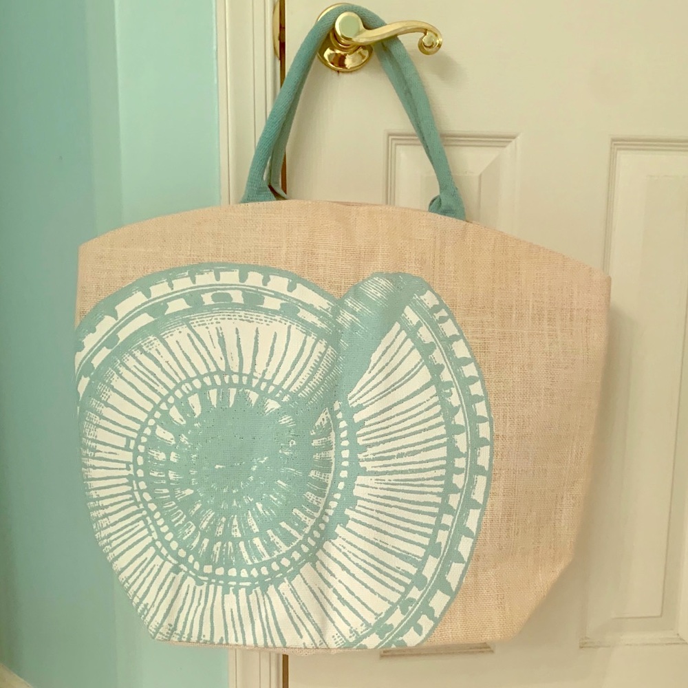 Large Shell Beach Bag